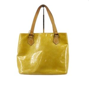 Louis Vuitton Vernis Yellow Houston Patent Leather Tote Bag Excellent condition